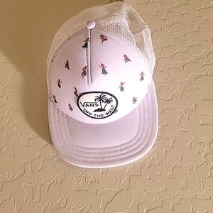 Vans Hula Girl Hat  Hawaiian Beach Skate Cap
